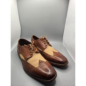Florsheim Men's Veblen Two-Tone Wingtip Oxford Brogues - Size 9.5 D